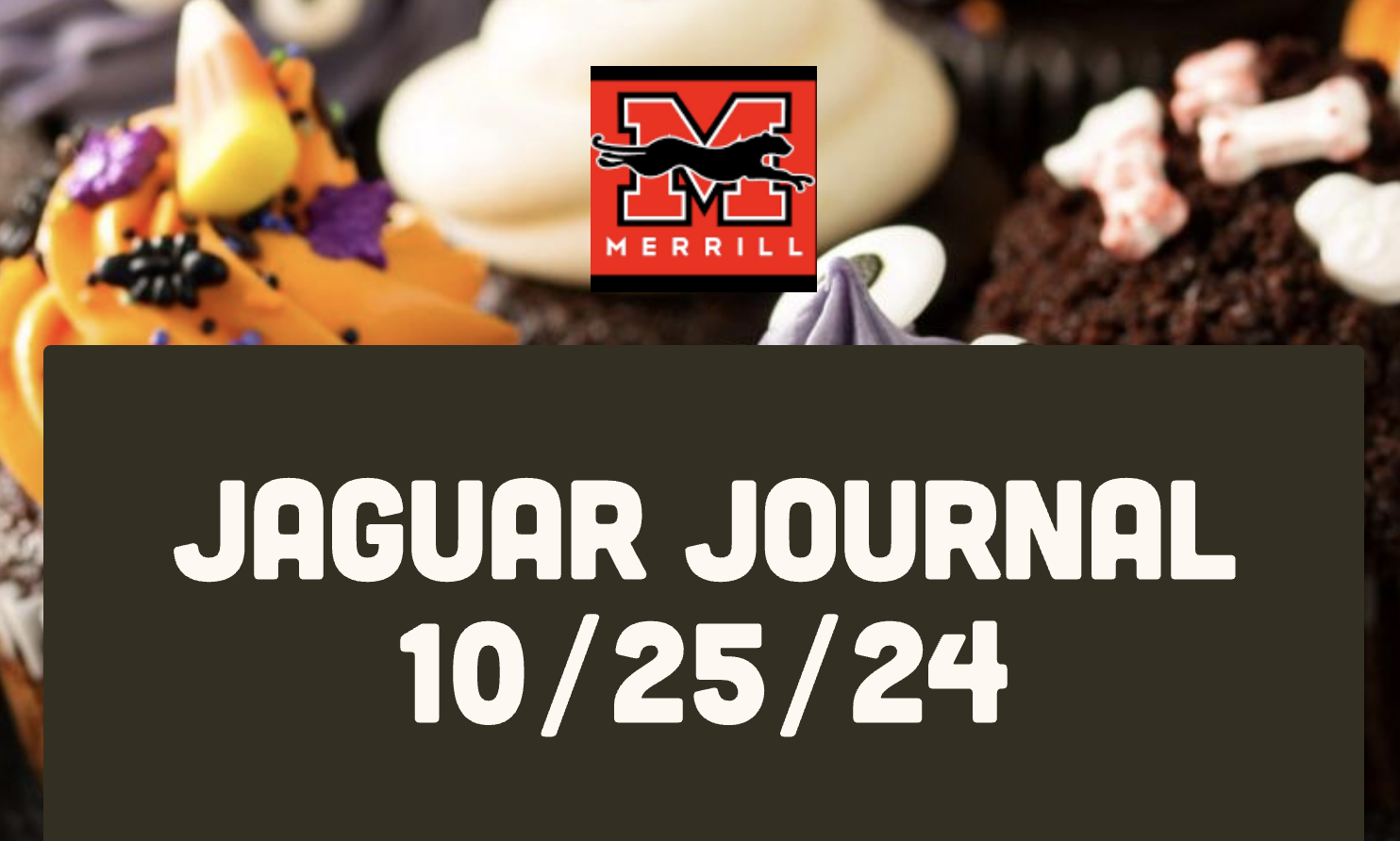 Jaguar Journal 10/25/24 Cover